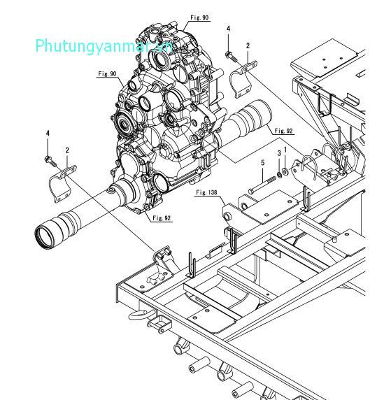 Giá đỡ hộp số